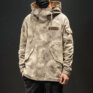 Unleash Your Potential with Our Camouflage Utility Workwear Jacket