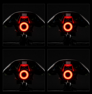 Smart Waterproof Bicycle LED Rear Taillight With Auto Brake Sensor