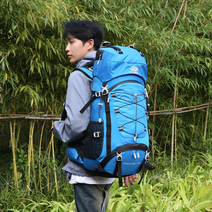 Discover the Great Outdoors with Our 60L Large Capacity Hiking Camping Backpack